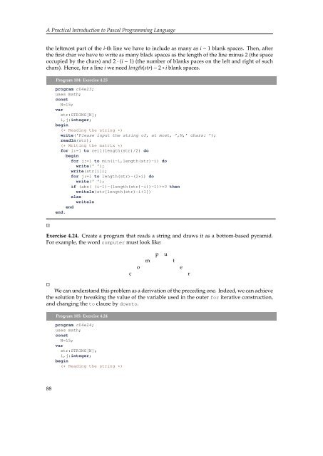 A practical introduction to Pascal programming language - GIARA