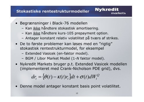 Realkreditmarkeder: - CF realkreditobligationer - PrisfastsÃƒÂ¦ttelse og ...