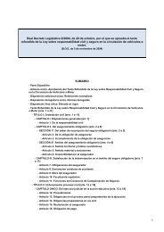 Real Decreto Legislativo 8/2004, de 29 de octubre, por el ... - Unespa
