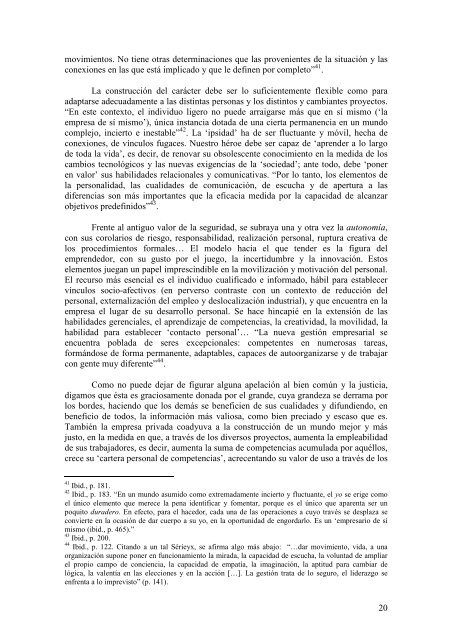 El discurso sobre las competencias y el nuevo espÃ­ritu ... - Filosofia.net