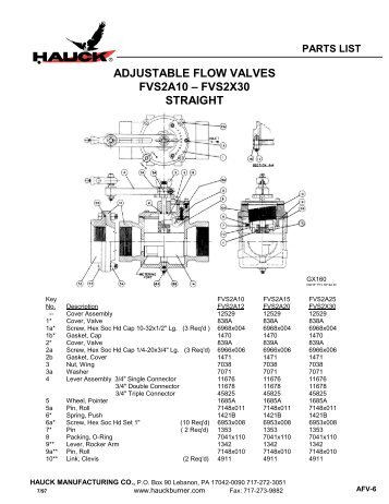 adjustable flow valves fvs2a10 â fvs2x30 straight - Hauck ...