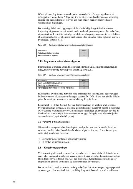 Metode til risikovurdering af gasproducerende ... - MiljÃ¸styrelsen