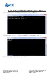 AtualizaÃ§Ã£o de firmware Grandstream por TELNET: