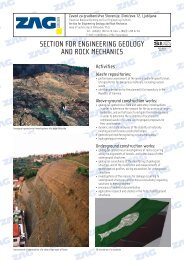 Presentation of the Section for Engineering Geology and Rock ...