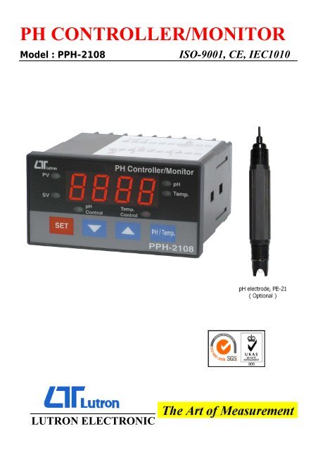 PPH-2108 Controller - Test and Measurement Instruments CC