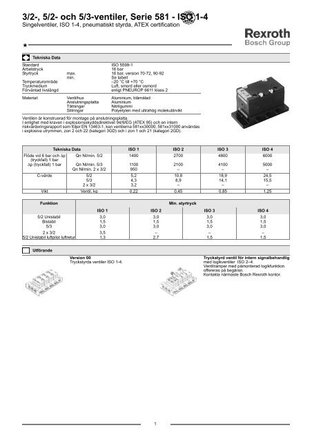 ISO 1-4 - Bosch Rexroth