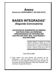 BASES INTEGRADAS* - Electro Sur Este