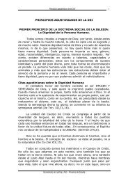 PRINCIPIOS AGUSTINIANAOS DE LA DSI - Provincia de EspaÃ±a ...