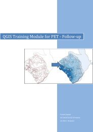 Modul Follow Up - Pelatihan QGIS untuk Peta Evakuasi ... - GITEWS