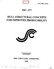 1 - Ship Structure Committee