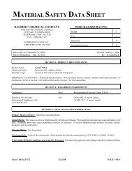 TECTYL 802A MSDS - Daubert Chemical Company, Inc.