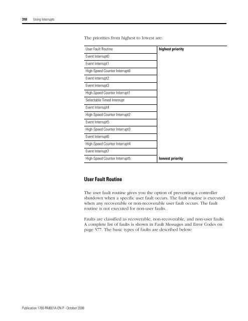 1766-RM001A-EN-P MicroLogix 1400 Programmable Controllers ...