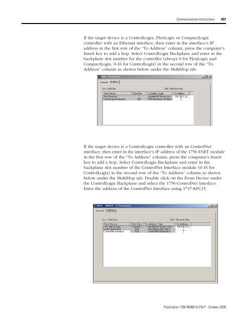 1766-RM001A-EN-P MicroLogix 1400 Programmable Controllers ...