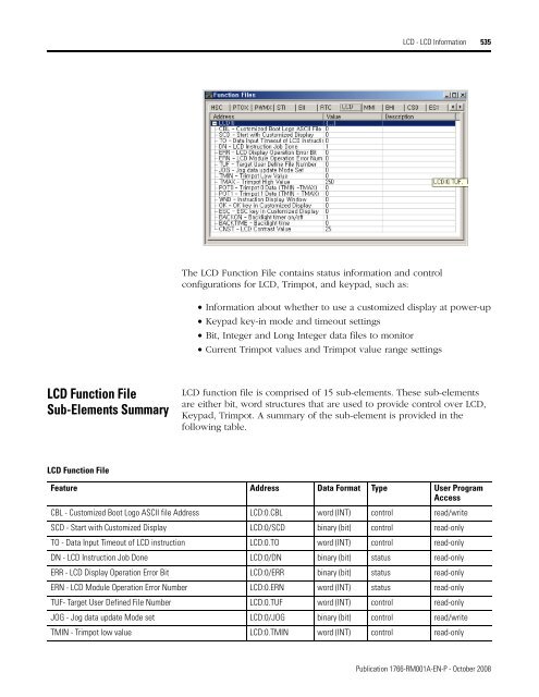 1766-RM001A-EN-P MicroLogix 1400 Programmable Controllers ...