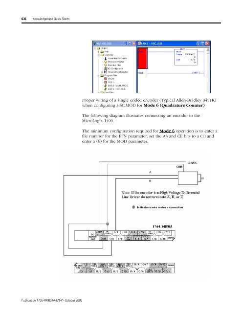 1766-RM001A-EN-P MicroLogix 1400 Programmable Controllers ...