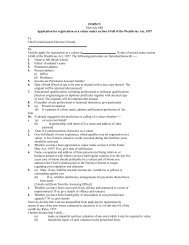 FORM N [See rule 8B] Application for registration as a ... - Webtel