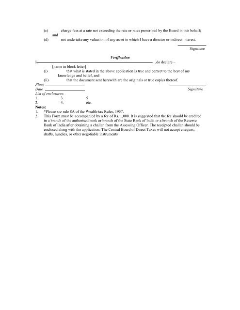 FORM N [See rule 8B] Application for registration as a ... - Webtel