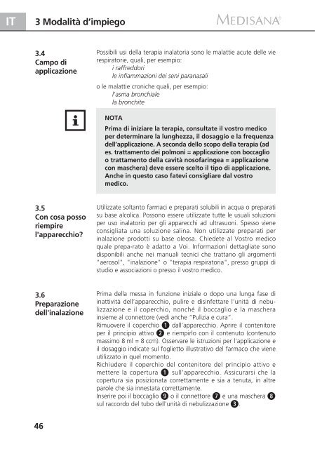 DE Ultraschall-InhalationsgerÃƒÂ¤t USC - Medisana