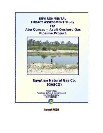 Egyptian Natural Gas Co. (GASCO) - European Investment Bank