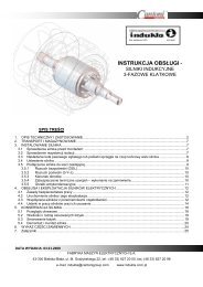 silniki indukcyjne 3-fazowe klatk - Cantoni Group