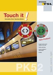 Door-opening Button PK52 [.PDF] - Logo ESCHA TSL GmbH