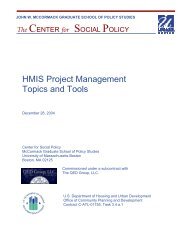 HMIS Project Management Topics and Tools - OneCPD