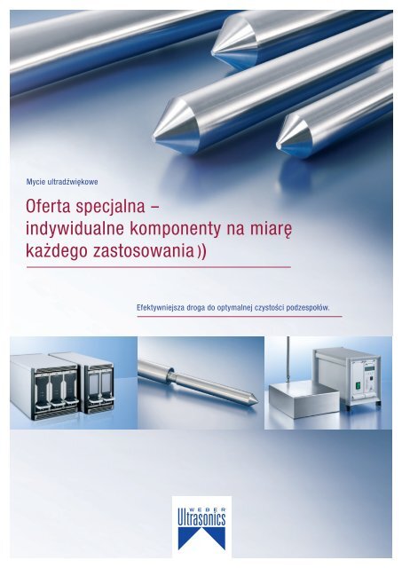 Oferta specjalna - Weber Ultrasonics GmbH