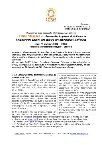 En savoir plus - Conseil général de l'Oise