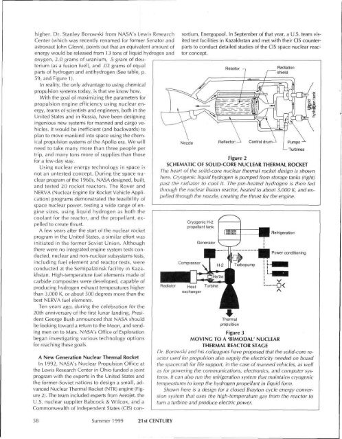 Back to the Moon with Nuclear Rockets