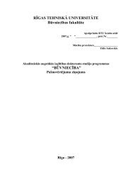 RĪGAS TEHNISKÄ UNIVERSITÄTE BÅ«vniecÄ«bas fakultÄte ...