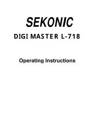 Digi Master L-718 - Sekonic