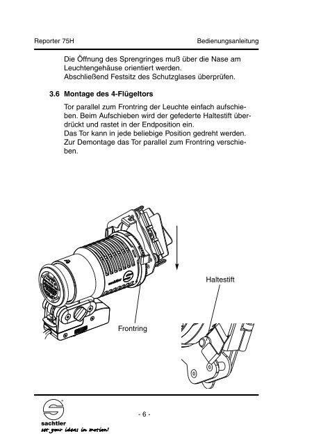 Sachtler 75H Reporter