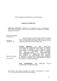 DÃ©cisions du maire 22 Ã  79 - Ville de Palaiseau