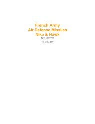 French Army Air Defense Missiles Nike & Hawk - USAREUR Main ...