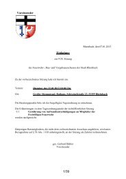 Einladung Kopiervorlage - UWG Rheinbach