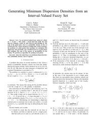 Generating Minimum Dispersion Densities from an Interval-Valued ...