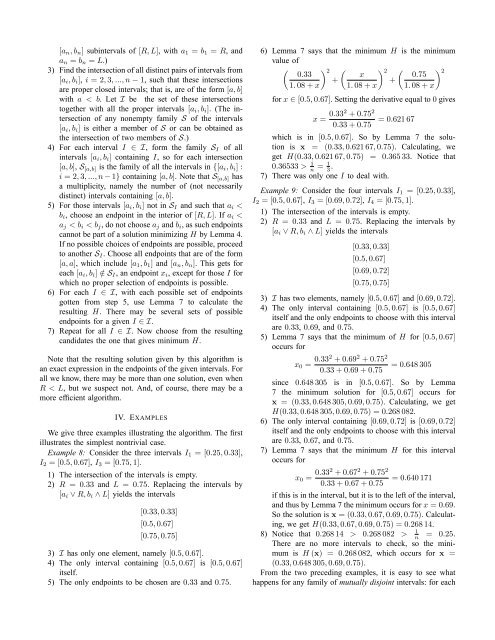 Generating Minimum Dispersion Densities from an Interval-Valued ...