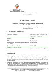 Informe TÃ©cnico N 42 Colistimetato Tetraciclina + CAF - Digemid ...