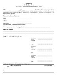 FORM 2B Nomination Form - GAIL (India)