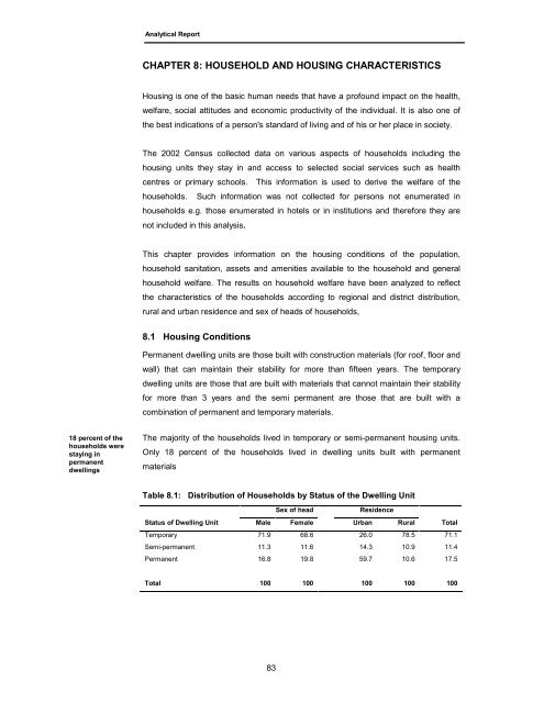 Census Analytical Report - Uganda Bureau of Statistics