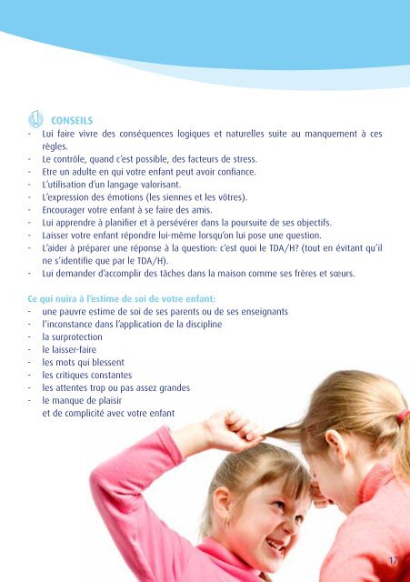 Brochure: TDA/H chez l'enfant - TDA/H Belgique