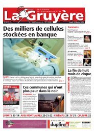 Des milliers de cellules stockÃƒÂ©es en banque - La Gruyere Online ...