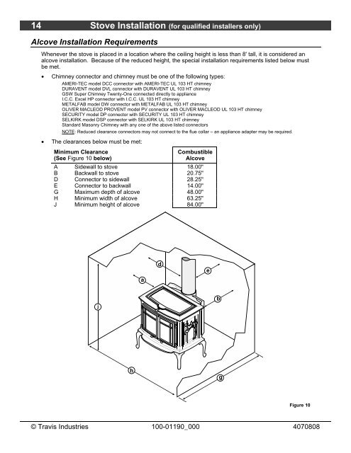 A R B O R Wood Stove - Avalon