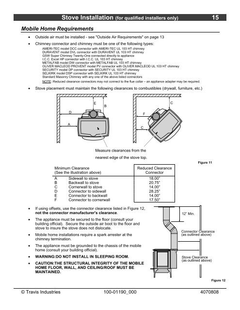 A R B O R Wood Stove - Avalon