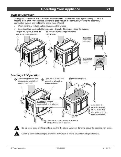 A R B O R Wood Stove - Avalon