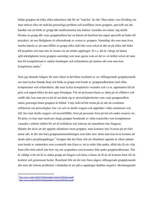 Dynamik i arbetsgrupper.pdf - Rolf Lövgren