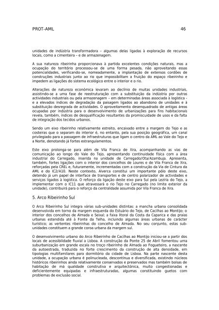 PROT-AML Plano Regional de Ordenamento do ... - CCDR-LVT