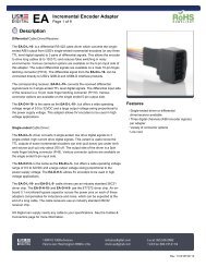 Description EM1 Transmissive Optical Encoder Module - US Digital