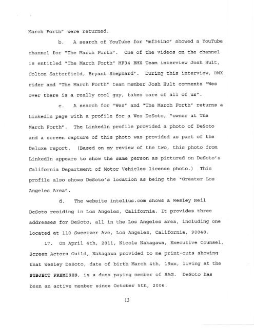 FBI affidavit - Wired