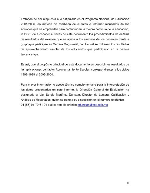 Interpretacion de Resultados de Aprovechamiento Escolar 20â¦